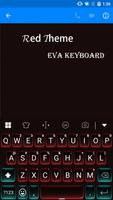 Red Style Keyboard -Emoji Gif Affiche