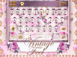 Pink Flower Keyboard-Emoji Gif poster