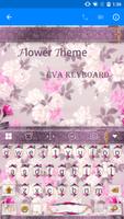 Pink Flower Keyboard-Emoji Gif screenshot 1