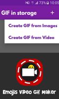 Emojis Video Gif Maker ảnh chụp màn hình 2