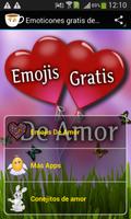 Emoticones gratis de amor Plakat