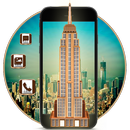 3D new York Empire State Building Theme APK