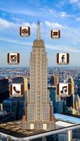 3D new York Empire State Building Theme capture d'écran 2