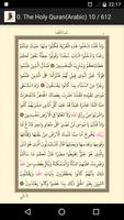 برنامه‌نما Quran English Translation MP3 عکس از صفحه
