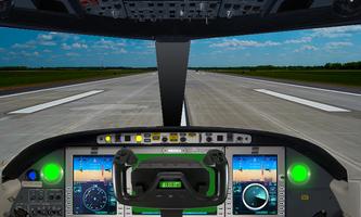 Pilot Airplane Simulator Plakat