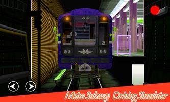 Metro Train Subway simulator-poster