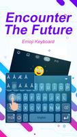 Encounter The Future Theme&Emoji Keyboard screenshot 1