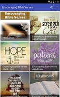 ENCOURAGING BIBLE VERSES Plakat