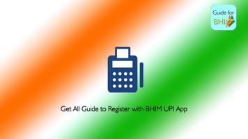 GUIDE for BHIM UPI Poster