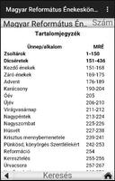 برنامه‌نما Magyar Református Énekeskönyv عکس از صفحه