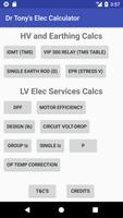 Dr Tony's Electrical Services Calculator poster