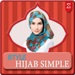 Style Hijab Simple