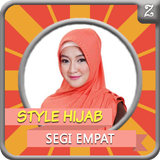 Style Hijab Segi Empat icône