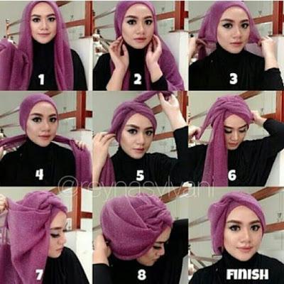 Tutorial Jilbab Untuk Kondangan