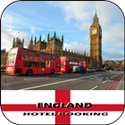 England Hotel Booking-icoon
