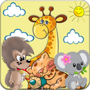 Baby first steps! Safari, pets and wild animals APK