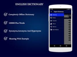 English to English Dictionary - Offline Affiche