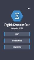 English Grammar Quiz Affiche