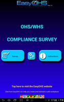 OH&S SAFETY COMPLIANCE SURVEY الملصق