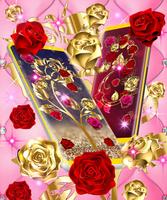 Golden and Red Roses Live Wall স্ক্রিনশট 3