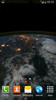 Earth View From Space LWP تصوير الشاشة 1