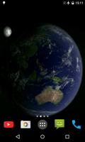 Earth and Moon Live Wallpaper 截圖 1