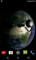 Earth and Moon Live Wallpaper 截圖 3