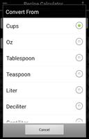 Recipe Calculator اسکرین شاٹ 1