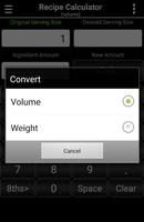 Recipe Calculator captura de pantalla 2