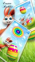 Easter bunny rainbow egg theme capture d'écran 1