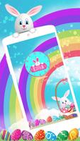 Easter Eggs Rainbow Hare Theme screenshot 3