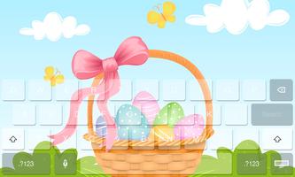 Easter Beauty Theme Keyboard capture d'écran 1