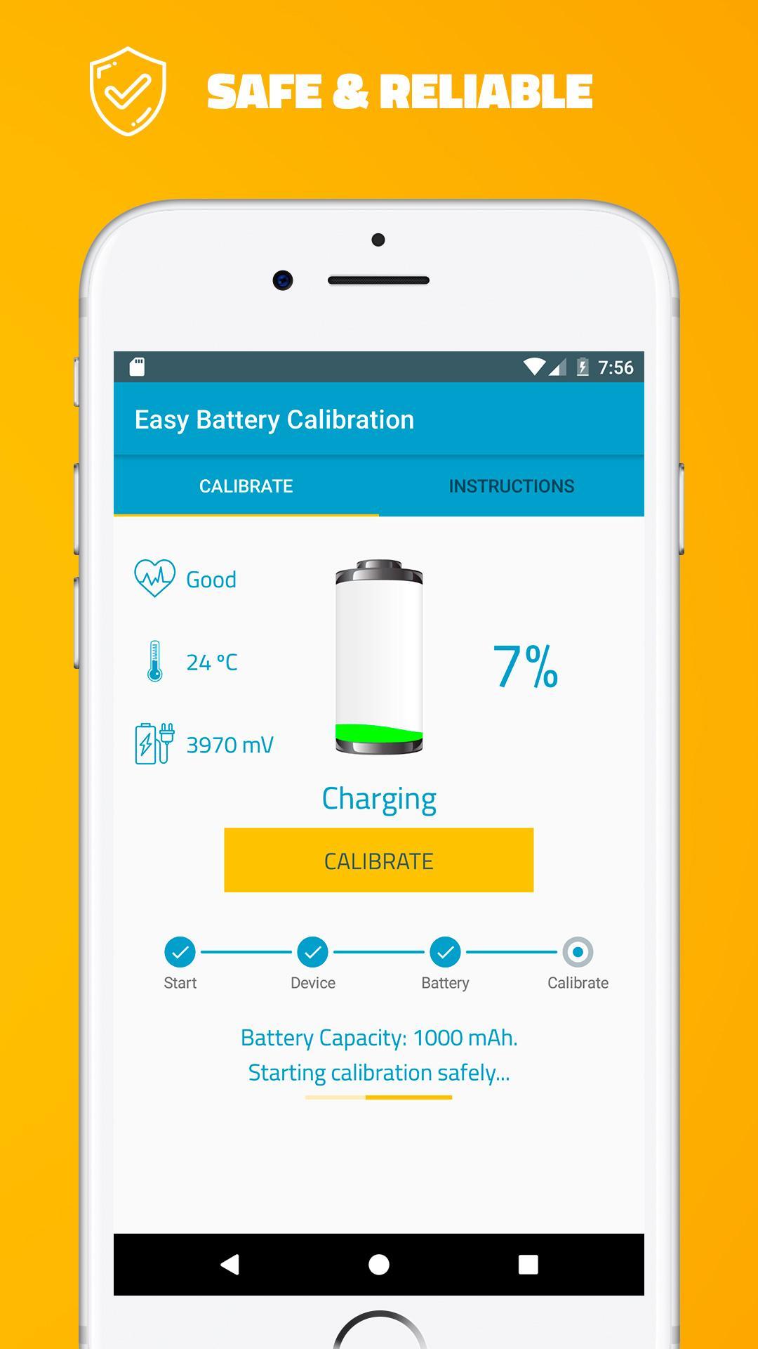 Łatwa kalibracja baterii - bezpieczna kalibracja APK do pobrania na Androida