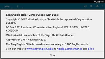 John – EasyEnglish Bible 截图 3
