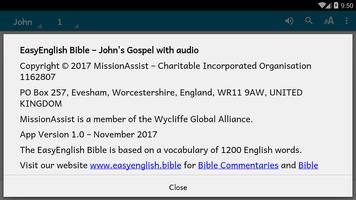 John – EasyEnglish Bible captura de pantalla 3