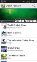 برنامه‌نما Cricket Podcasts عکس از صفحه