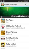 Cricket Podcasts Affiche