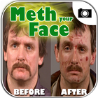 Meth your Face: Crystal Camera أيقونة