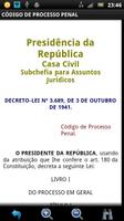 Código de Processo Penal اسکرین شاٹ 1