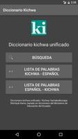 Diccionario Kichwa Unificado Plakat