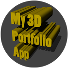 My 3D Portfolio App ikon