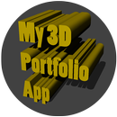 My 3D Portfolio App aplikacja