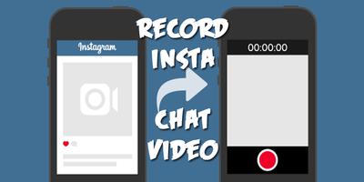 Poster Record Insta Chat Video