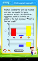 Grade 2 Math: Data & graphs captura de pantalla 3