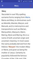 Surname Origin Dictionary - etymology of name capture d'écran 3