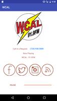 WCAL Power 92 Radio الملصق