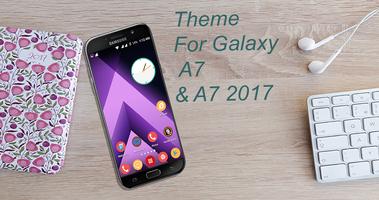 Theme For Galaxy A7 2017 پوسٹر