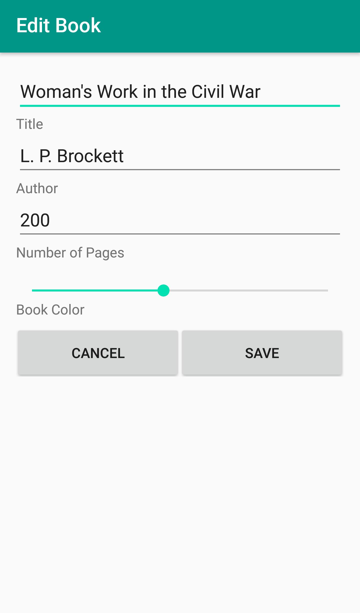 Pages android Pages android