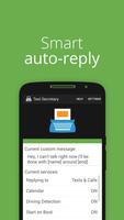 Text Secretary - Auto SMS poster