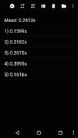 Mobile Science - ReactionTime capture d'écran 1